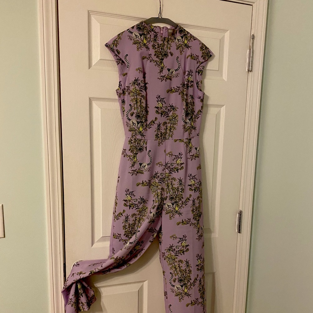 Light purple with design jumpsuit.